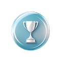 受賞バッジ